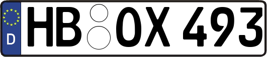HB-OX493