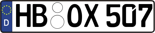 HB-OX507
