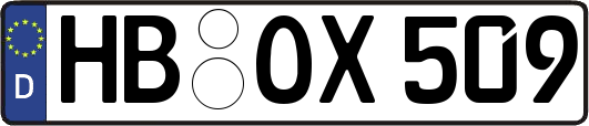 HB-OX509