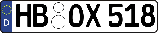 HB-OX518