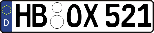 HB-OX521