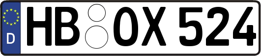 HB-OX524