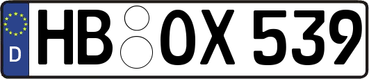 HB-OX539