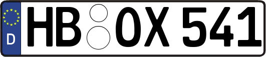 HB-OX541