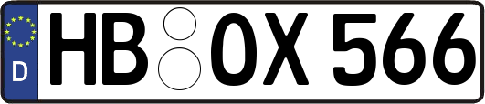 HB-OX566