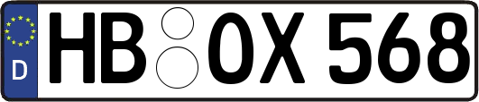 HB-OX568