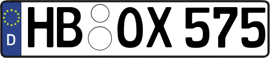 HB-OX575