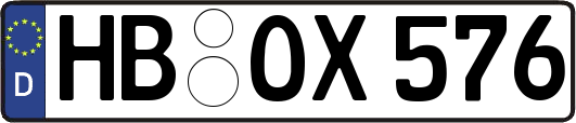 HB-OX576