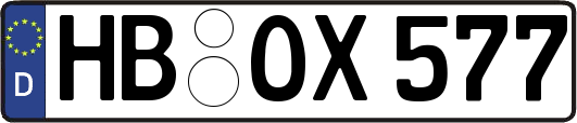 HB-OX577