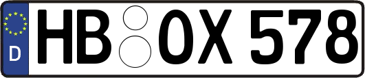 HB-OX578