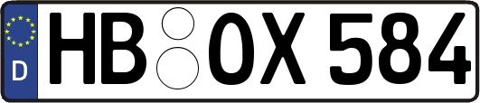 HB-OX584