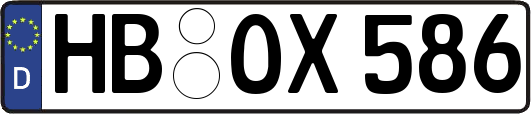 HB-OX586