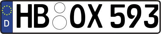HB-OX593