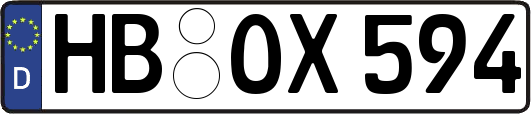 HB-OX594