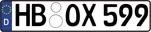 HB-OX599