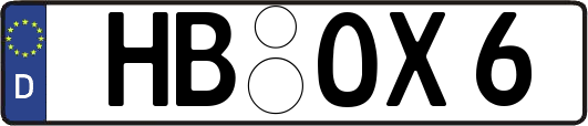 HB-OX6