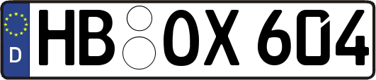 HB-OX604