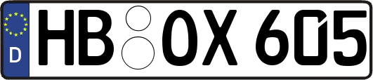 HB-OX605