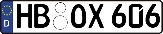 HB-OX606