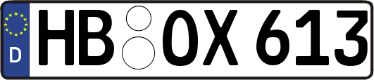 HB-OX613