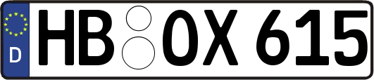 HB-OX615