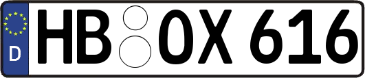 HB-OX616