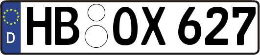 HB-OX627