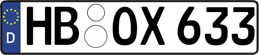 HB-OX633