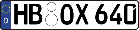 HB-OX640