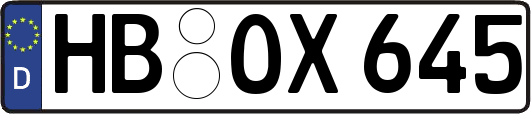 HB-OX645