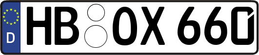 HB-OX660