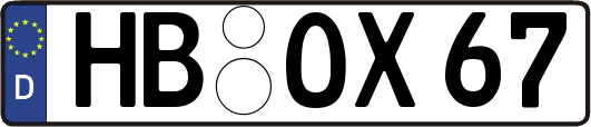 HB-OX67