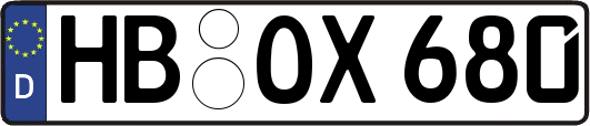 HB-OX680