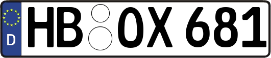 HB-OX681
