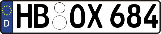 HB-OX684
