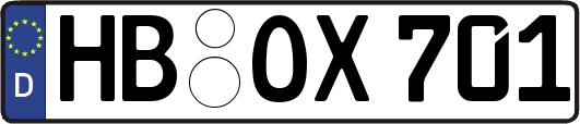 HB-OX701