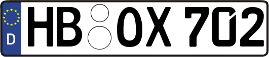 HB-OX702