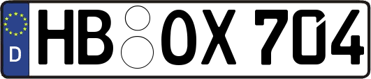 HB-OX704