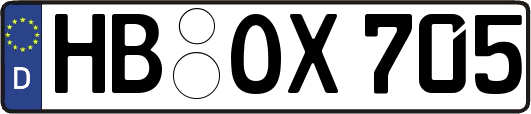 HB-OX705