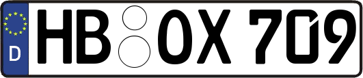 HB-OX709
