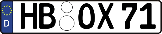 HB-OX71