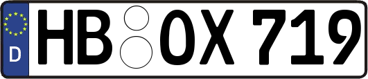 HB-OX719