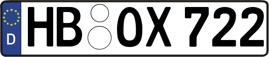 HB-OX722