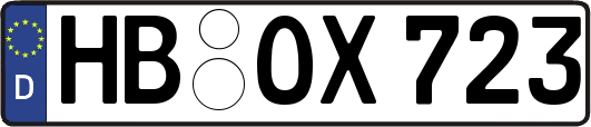 HB-OX723