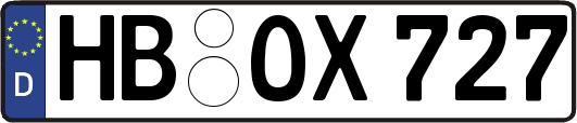 HB-OX727