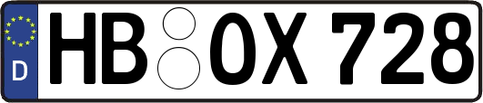 HB-OX728