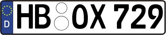 HB-OX729