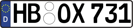 HB-OX731