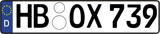 HB-OX739