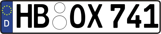 HB-OX741